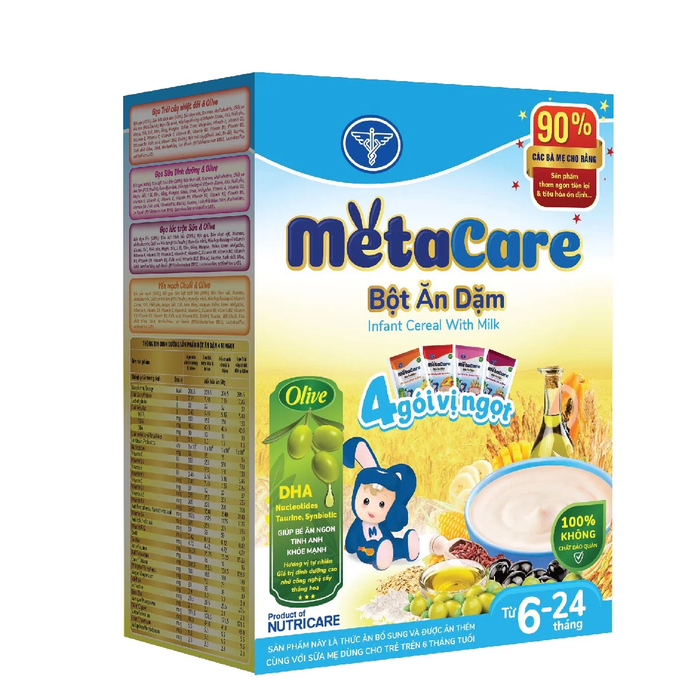 Hình ảnh bột ăn dặm Metacare - Sản phẩm chính hãng