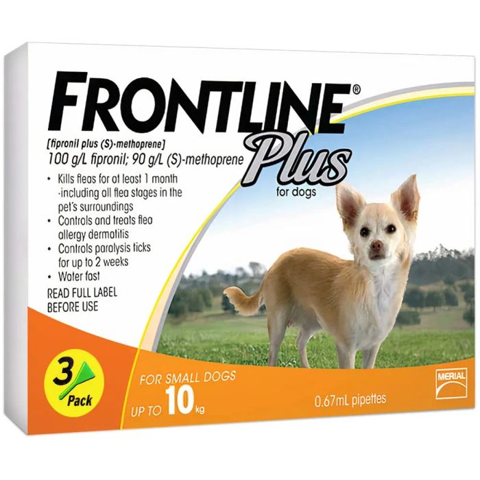 Hình ảnh thực tế sản phẩm Frontline Plus đang sử dụng