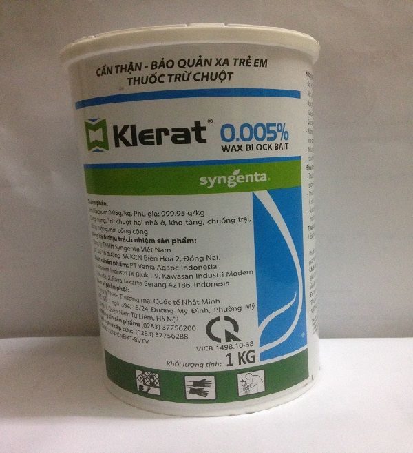 Hình ảnh thực tế Bả Diệt Chuột Klerat - Thiết kế chuyên nghiệp