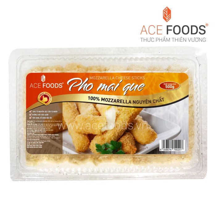 Hình ảnh phô mai que ACE FOODS bắt mắt