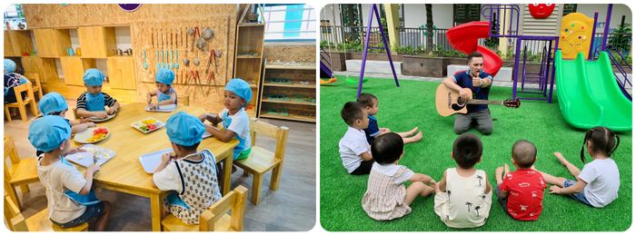 Hình ảnh Trường Mầm non Ngôi Sao Việt - Hoạt động ngoại khóa đầy màu sắc