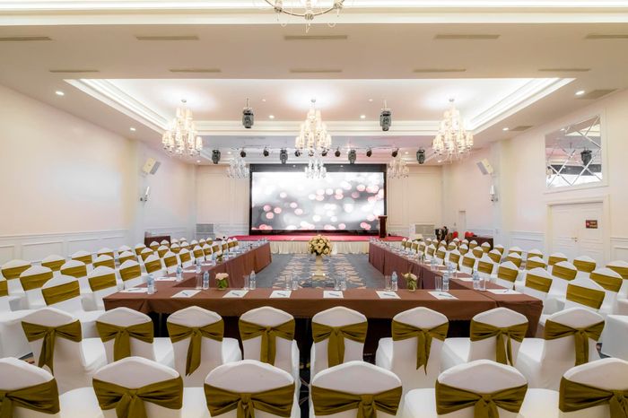 Không gian tiệc cưới lộng lẫy tại Cát Tường Palace - Ảnh 1