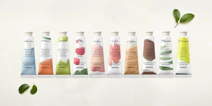 Hình ảnh chân thực từng dưỡng chất trong kem Innisfree Jeju Life
