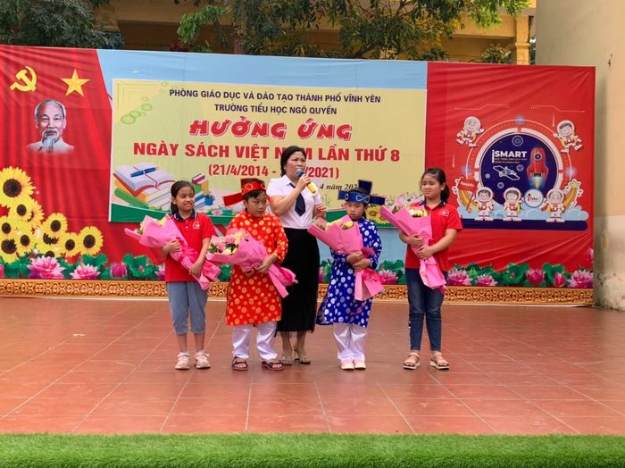 Không gian xanh - sạch - đẹp cùng các hoạt động ngoại khóa bổ ích tại Trường Tiểu học Ngô Quyền