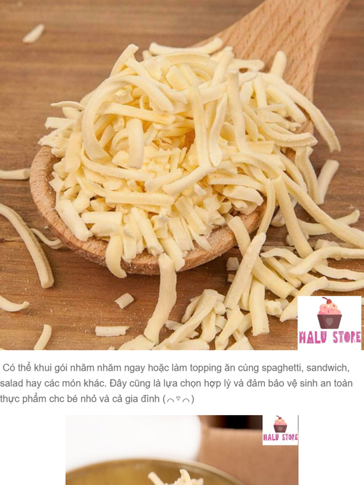 Phô Mai Sợi Natori Nhật Bản Vị Thủy Sản - Hình Ảnh 1