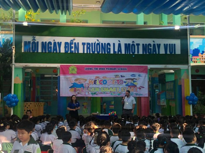 Góc nhìn toàn cảnh về Trường Tiểu học Lương Thế Vinh
