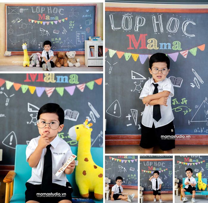 Khoảnh khắc vàng của bé tại Mama Studio