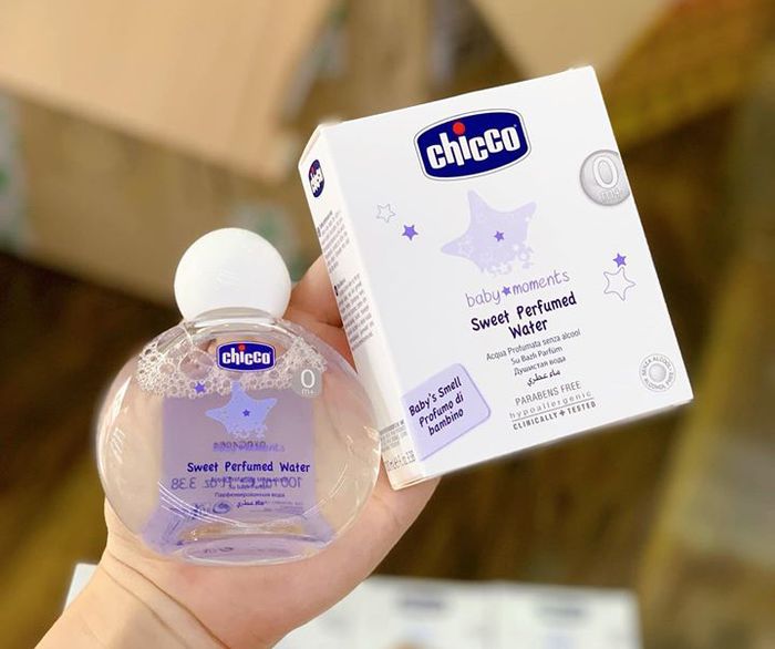 Hình ảnh sản phẩm nước hoa Chicco thiết kế sang trọng