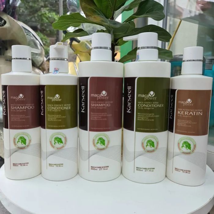 Hình ảnh bộ đôi phục hồi tóc Karseell Collagen