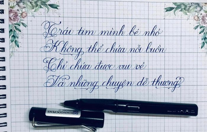 Hình ảnh lớp học tại Luyện Chữ Đẹp Huyền My