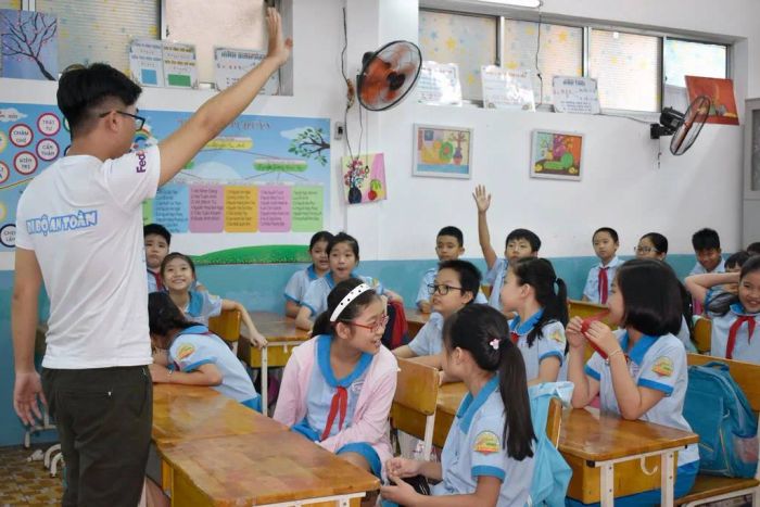 Hoạt động học tập sáng tạo tại Trường Tiểu học Lê Ngọc Hân