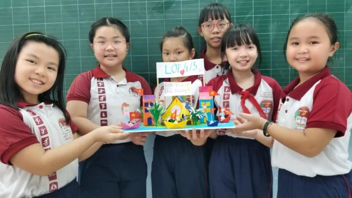 Giờ học sáng tạo đầy hứng khởi tại Trường Tiểu học Kết Đoàn