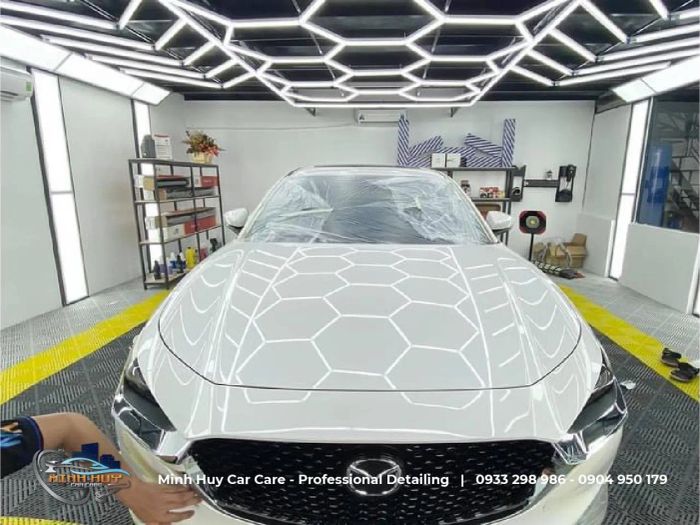 Quy trình phủ ceramic chuyên nghiệp tại Minh Huy