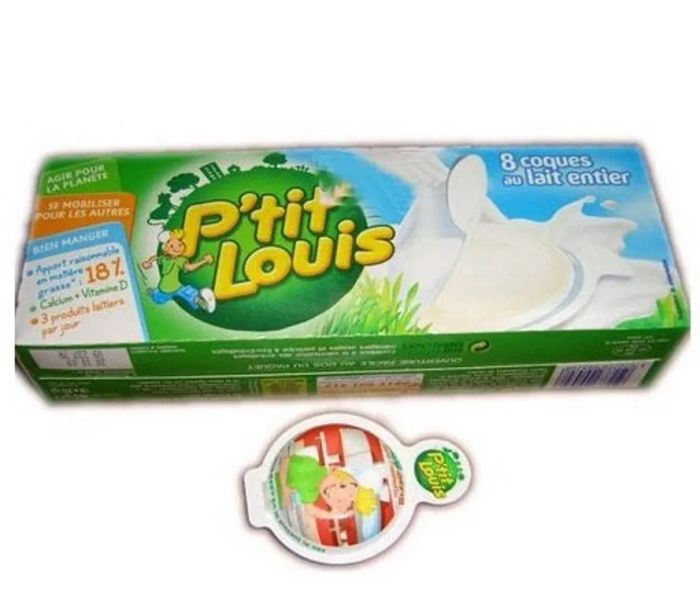 Hình ảnh phô mai que sò trắng P'tit Louis bắt mắt