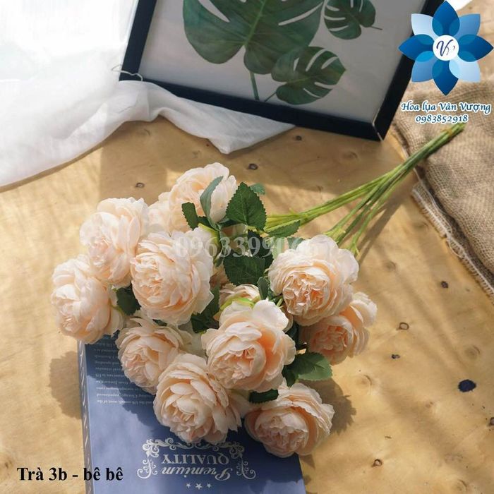 Hoa Lụa Vân Vượng - Tác phẩm nghệ thuật hoa lụa ảnh 1