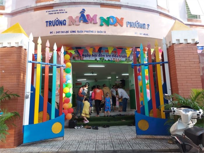 Trường Mầm non Phường 3 - Không gian học tập hạnh phúc (Ảnh 1)