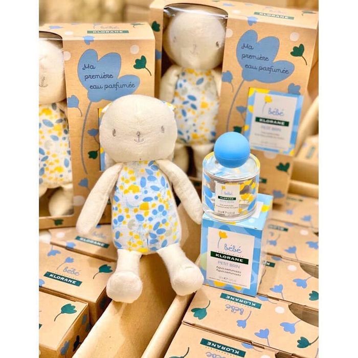 Hình ảnh nước hoa trẻ em Klorane Bébé phiên bản hộp quà
