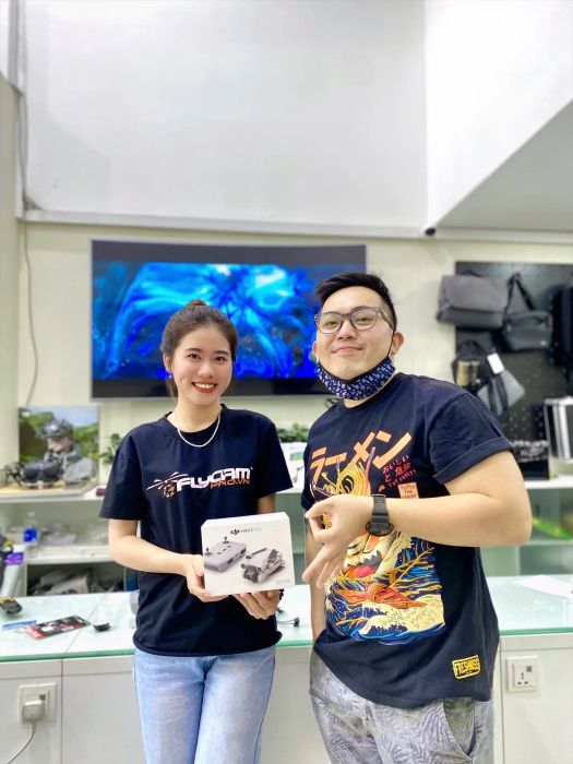Góc trải nghiệm sản phẩm cao cấp tại FlycamPro
