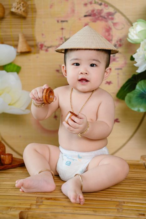 Album ảnh bé nghệ thuật tại Doris Baby Studio