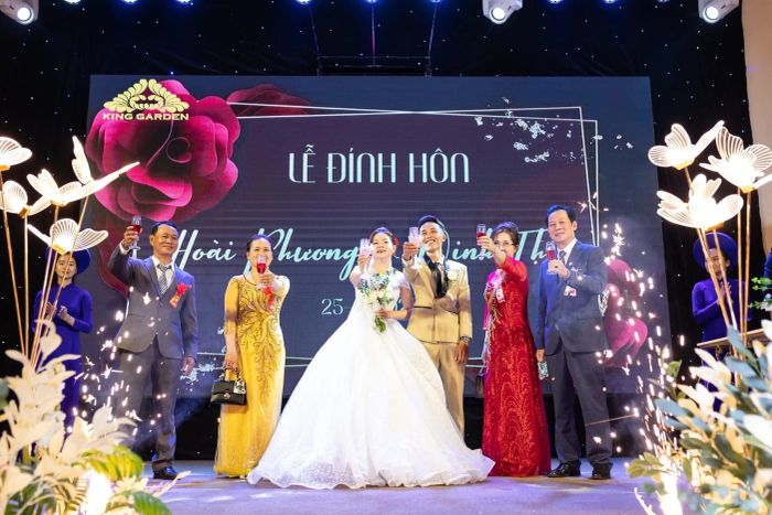 Sảnh tiệc lộng lẫy tại King Garden - Ảnh 2