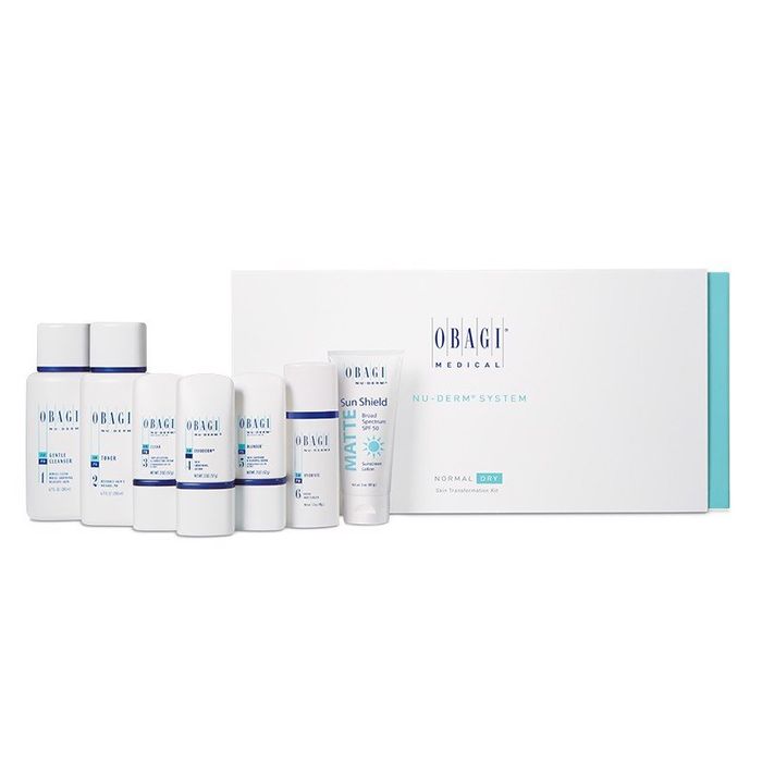 Hình ảnh thứ 2 của bộ Obagi Nu Derm System Oily Kit - Giải pháp chăm sóc da 7 bước toàn diện cho làn da nhờn không tỳ vết