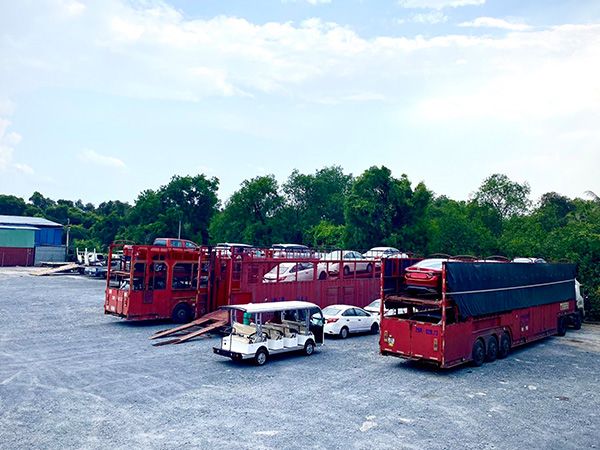 Hình ảnh hệ thống kho bãi hiện đại của Trường An