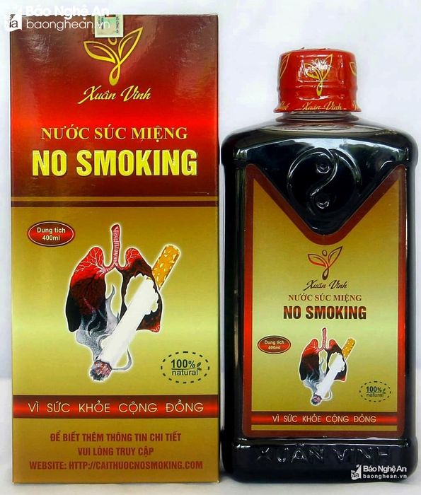 Hình ảnh chân thực Nước Súc Miệng Cai Thuốc Lá Nosmoking