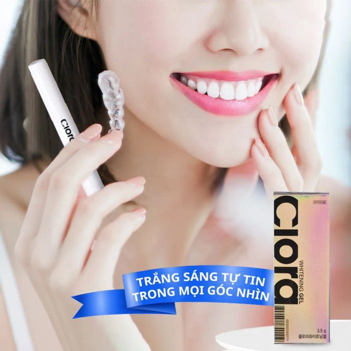 Bút Tẩy Trắng Răng Hàn Quốc Không Ê Buốt CLORA - Hình ảnh sản phẩm