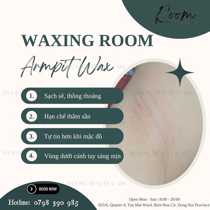 Hình ảnh không gian sang trọng tại Room Beauty Care