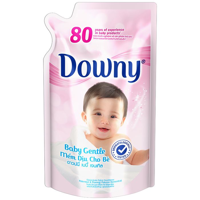 Nước xả vải Downy Baby Gentle Đậm đặc ảnh 1