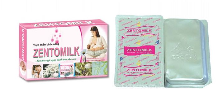 Viên uống hỗ trợ cải thiện chất lượng sữa mẹ Zentomilk ảnh 1