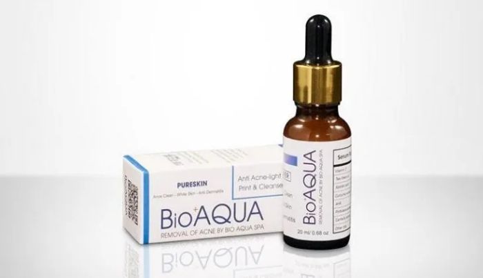 Hình ảnh thực tế Serum Trị Mụn Ẩn Bioaqua chính hãng