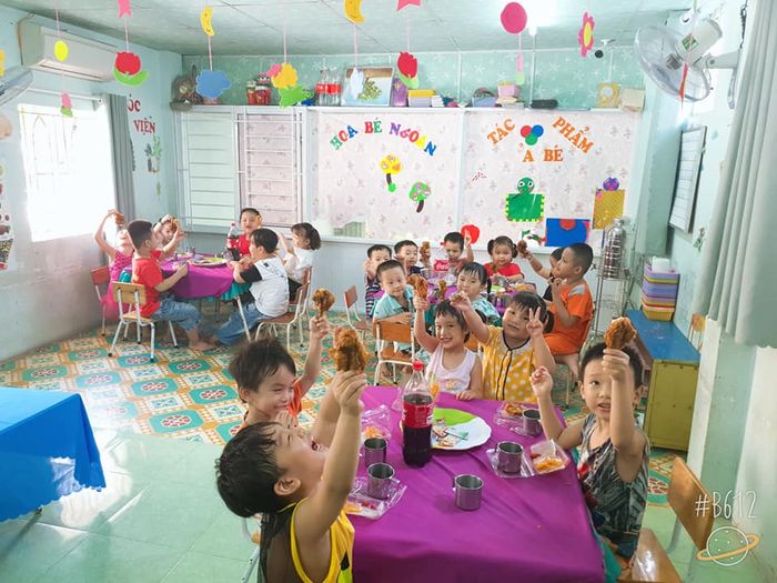Hoạt động vui chơi sáng tạo tại Mầm non Đồ Rê Mí