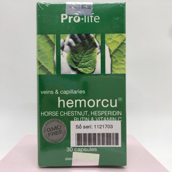 Hemorcu - Viên uống hỗ trợ điều trị bệnh trĩ hiệu quả