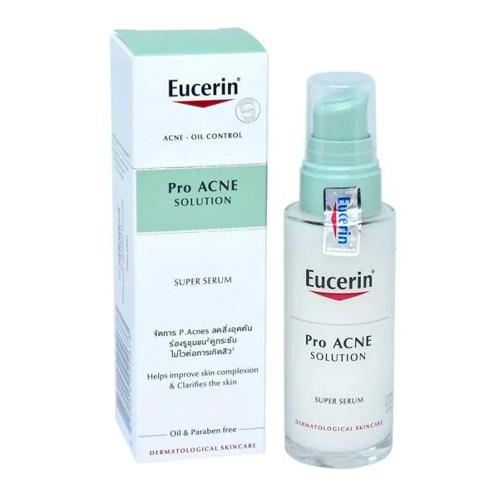 Hình ảnh thực tế: Eucerin Pro Acne Solution Super Serum thiết kế chai nhỏ giọt tiện lợi