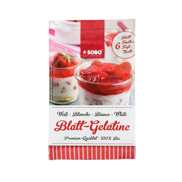 Hình ảnh chân thực về Bột gelatine hữu cơ Sobo