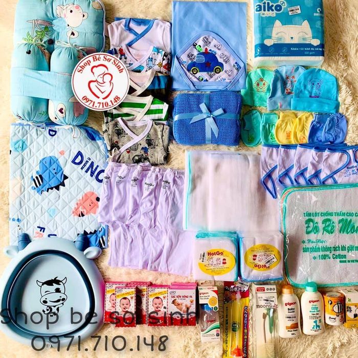 Góc trưng bày sản phẩm chất lượng tại Shop Bé Sơ Sinh