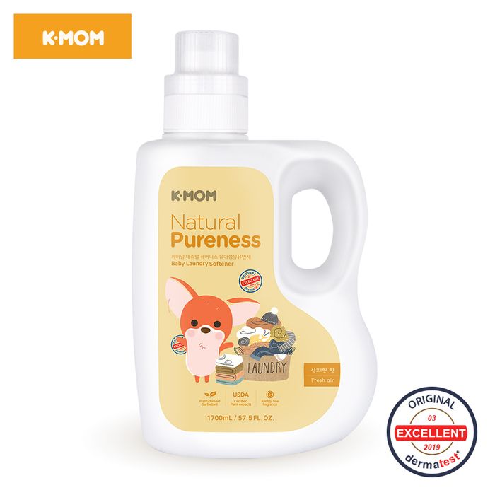 Nước xả quần áo sơ sinh hữu cơ K-mom ảnh 1