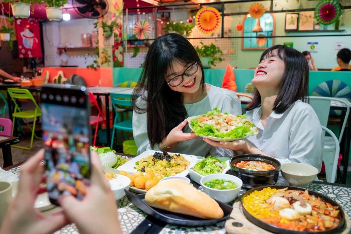 Không gian xanh mát và món ăn sáng tạo tại ANs