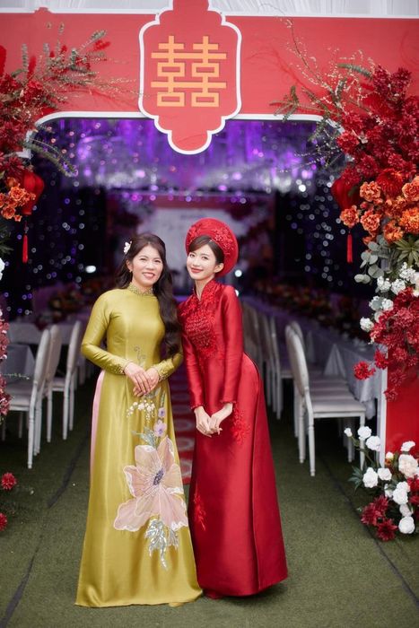 Bộ sưu tập áo dài cưới đa dạng tại Dinh Nguyen Bridal