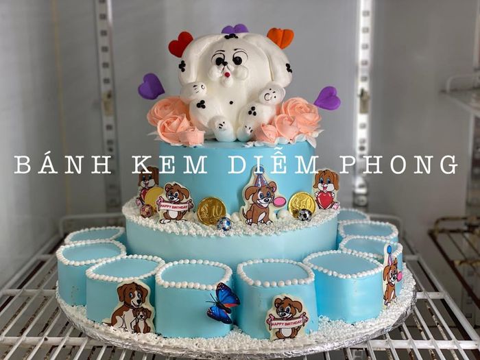 Ảnh bánh kem Diễm Phong - Tác phẩm nghệ thuật ấn tượng