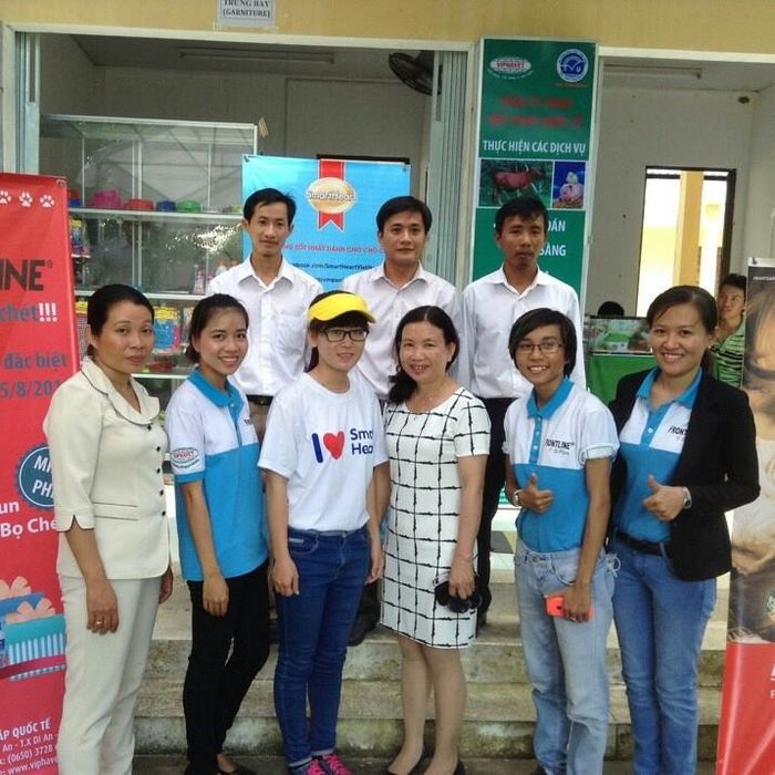Không gian khám chữa tại Phòng mạch Thú Y Đại học Trà Vinh