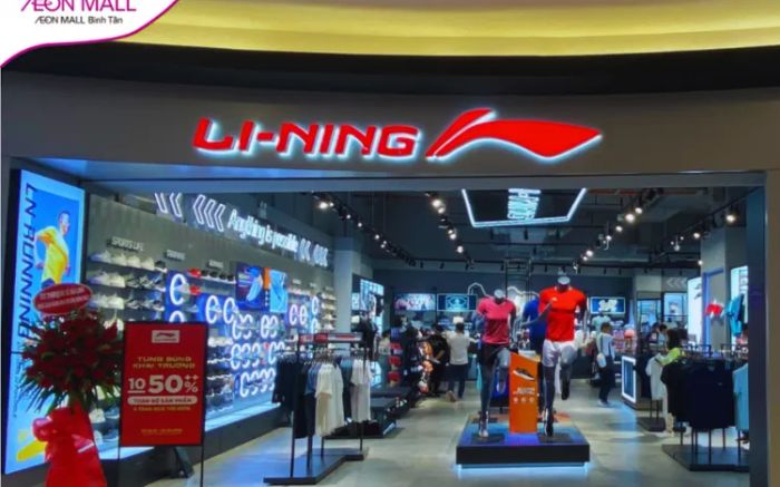 Hình ảnh cửa hàng Li-Ning