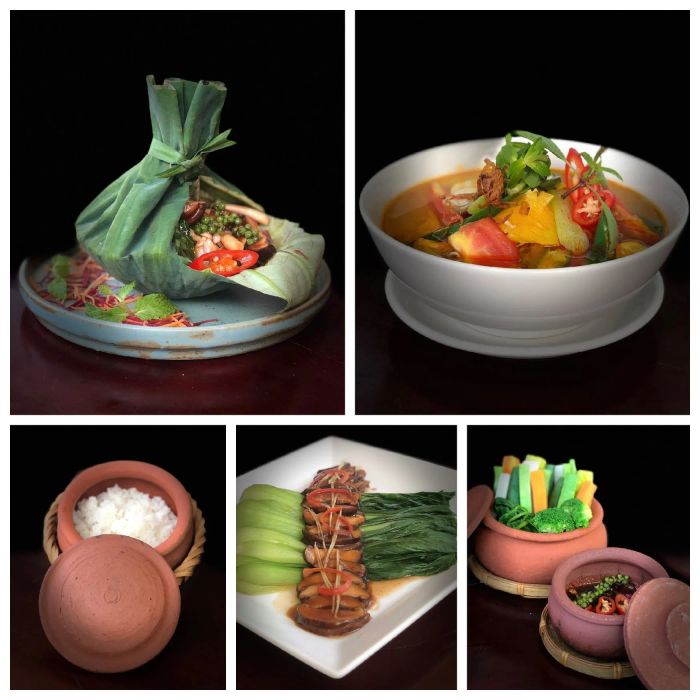 Hình ảnh không gian ấn tượng tại Phúc An Vegetarian & Cafe