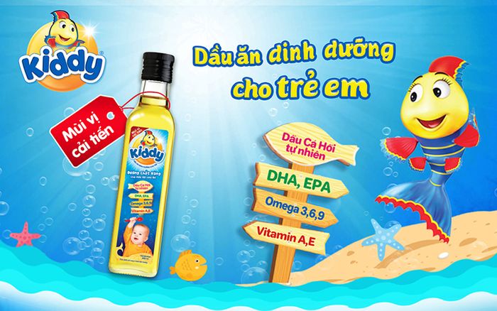 Bộ sưu tập hình ảnh dầu ăn Kiddy - Người bạn đồng hành tin cậy của mẹ và bé