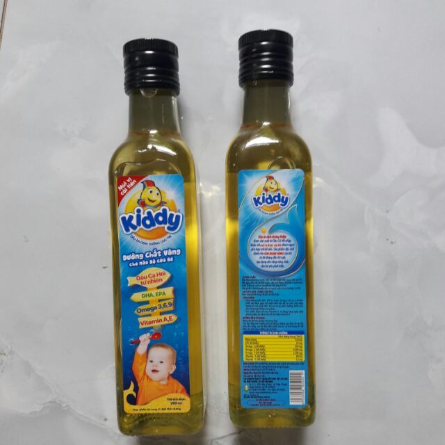 Hình ảnh dầu ăn Kiddy - Sản phẩm dinh dưỡng cao cấp cho thế hệ tương lai