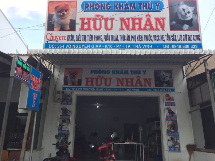 Không gian hiện đại tại Phòng khám thú y Hữu Nhân