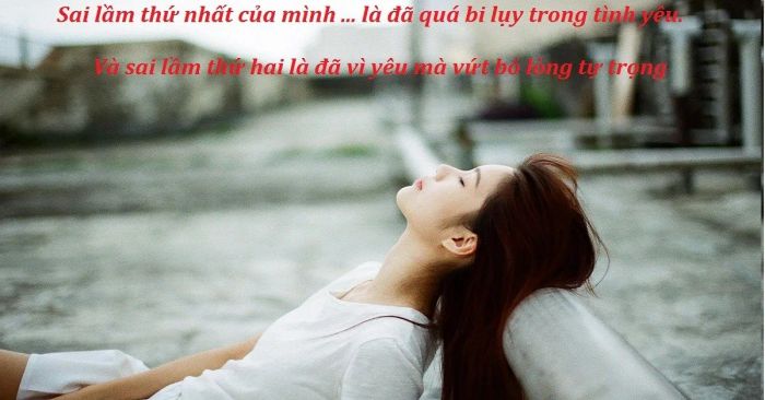 Đừng để tình yêu khiến bạn ngập tràn bi lụy ảnh 1