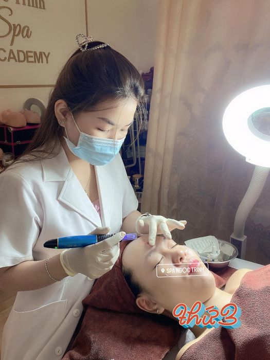 Không gian sang trọng và hiện đại tại Spa Ngọc Trinh