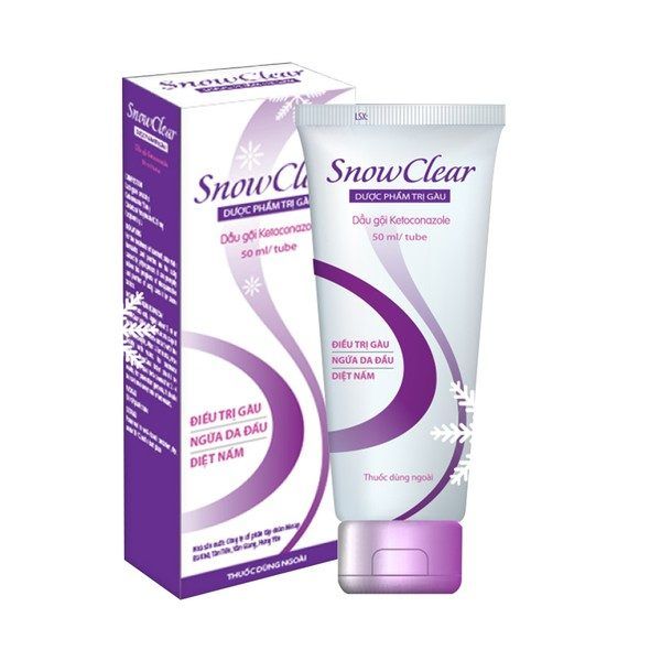 Hình ảnh dầu gội đặc trị Snowclear - giải pháp cho da đầu nhiều gàu và nấm